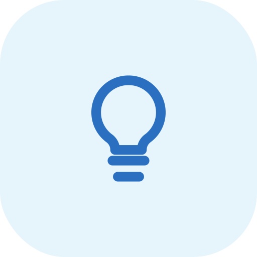 lightbulb icon